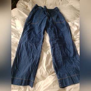Uniqlo U wide leg jeans